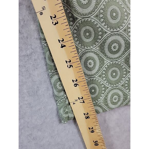 Vinti 6 Italy Green Geometric Elastic Waist Pull On Jogger Pants Medium Stretch - Picture 8 of 12